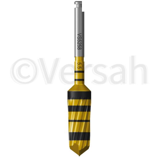 Densah Bur-freza dentara 5.5 mm Versah
