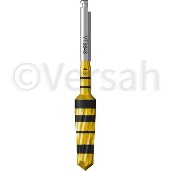 Densah Bur-freza dentara 4.3 mm Versah