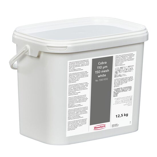 Nisip de sablare Cobra 110 microni alb x 12.5kg Renfert