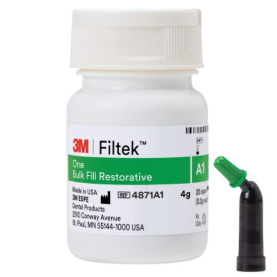 Compozit fotopolimerizabil fluid Filtek™ One Bulk Restorative, A1, 20 buc x 0.2 g 3M™