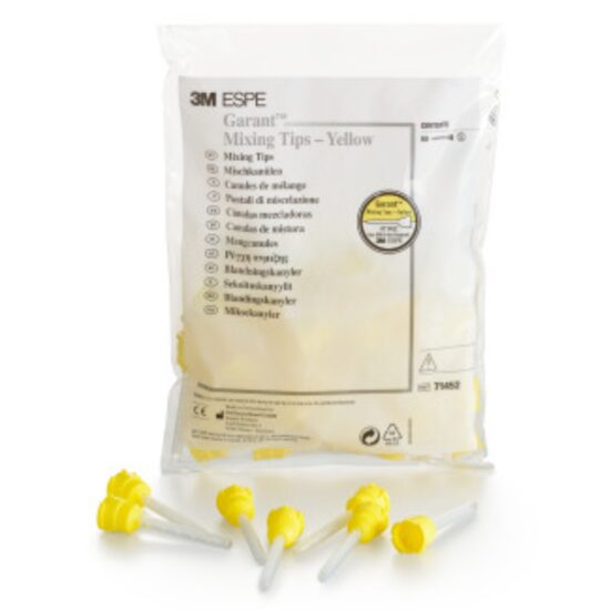 Varfuri pentru mixare 3M™ Garant™ VPS  galbene (50 buc.) Refill