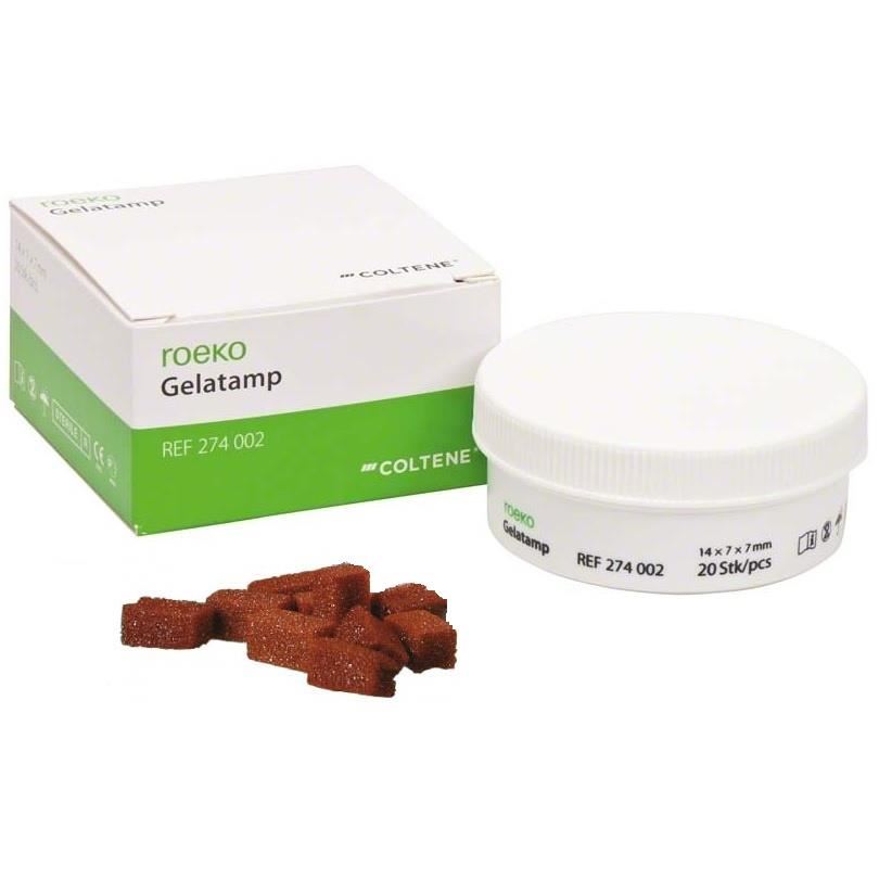 Bureti hemostatici x 20 buc Gelatamp Roeko