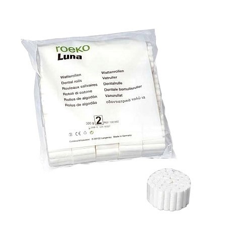 Rulouri din bumbac Luna Nr.2 x 500 buc Roeko