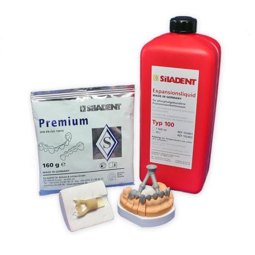 Masa de ambalat Premium Siladent 160g