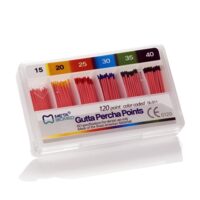 Conuri de gutaperca 15-40 (conicitate 02) Meta Biomed 