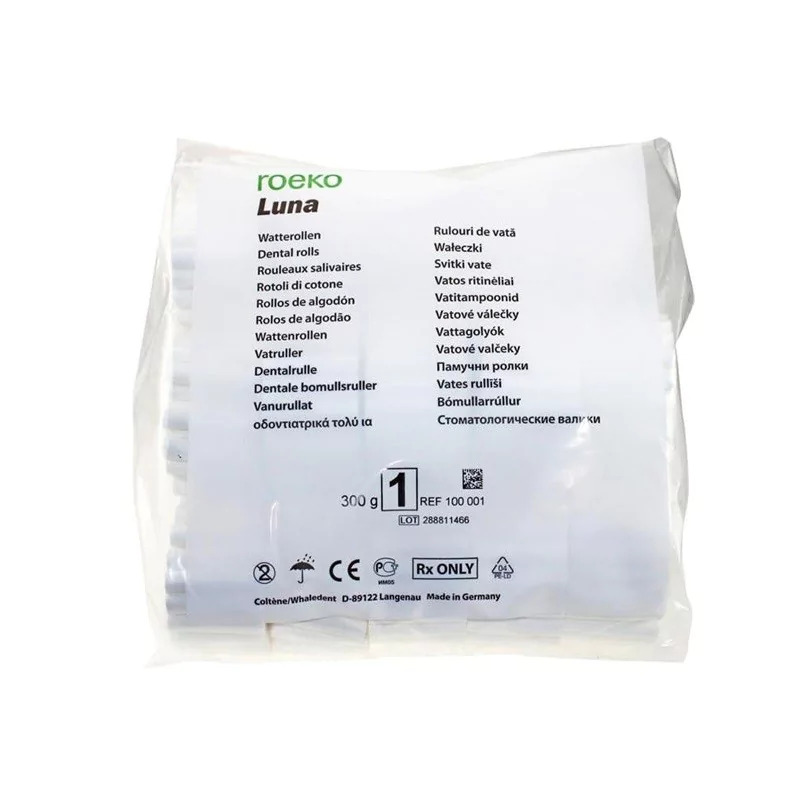 Rulouri din bumbac Luna Nr.1 x 500 buc Roeko 