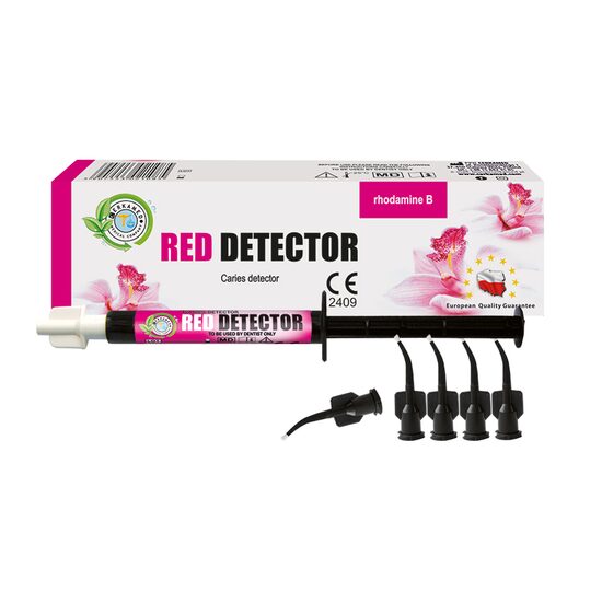 Solutie colorata pentru indicarea cariilor Red Detector Cerkamed