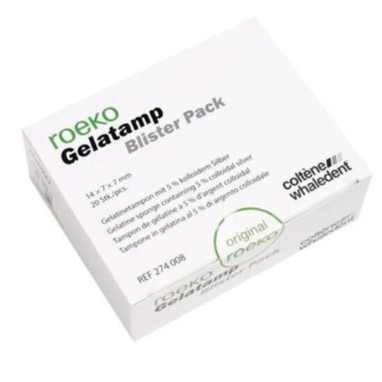 Bureti hemostatici sterili Gelatamp Blister Kit Roeko