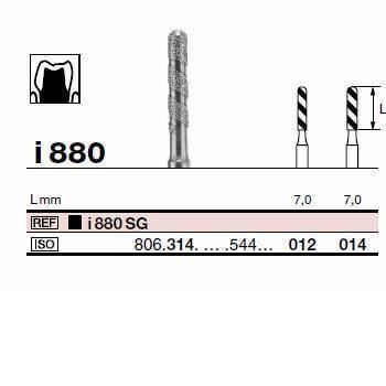 FREZE DIAMANTATE PREPARARE COROANE I880