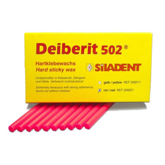 Ceara de lipit Deiberit 502 Red x 50 buc Siladent